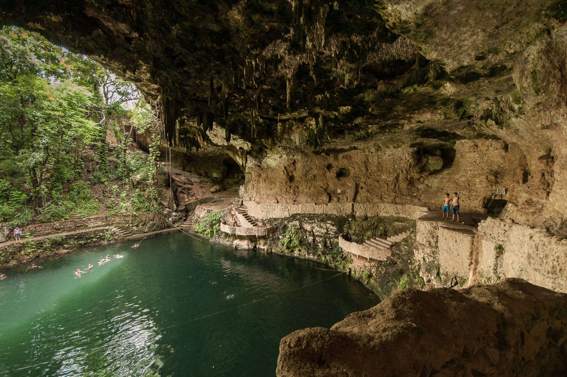 cénote yucatan valladolid grotte