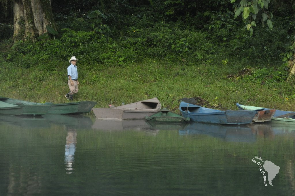 pêcheur du lago de Yojoa