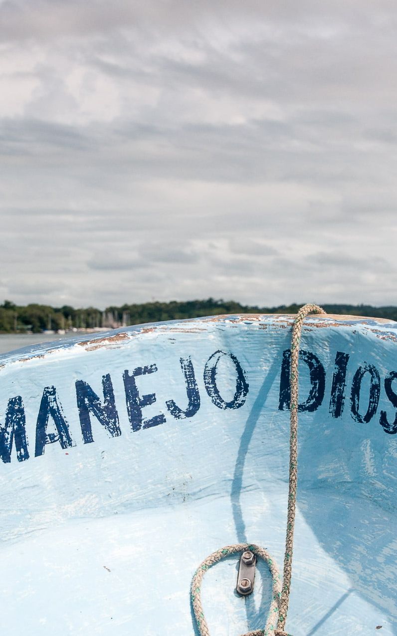 Une lancha "religieuse"