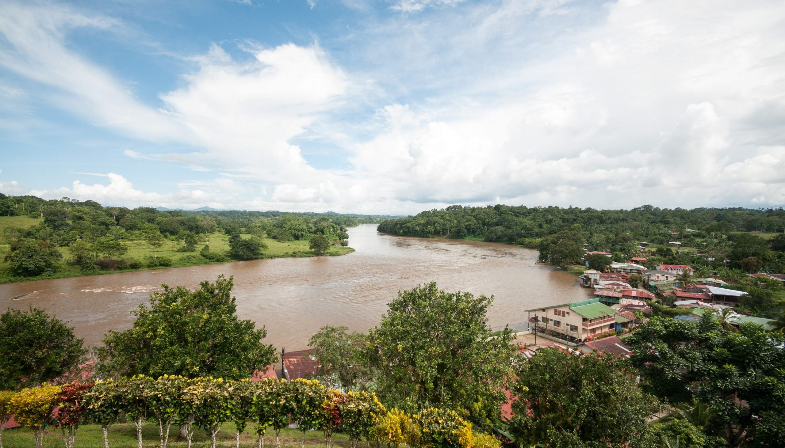 Panorama rio san juan nicaragua