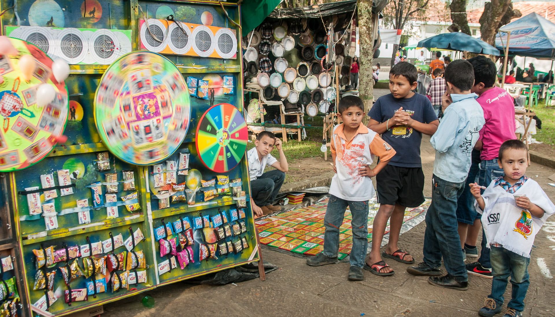 stand jeux forain paramo