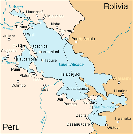 lac titicaca carte
