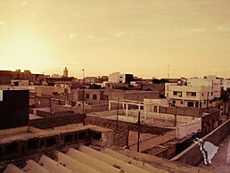 Les toits de Dakar au Sénégal
