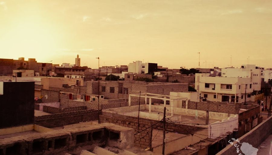 Les toits de Dakar au Sénégal