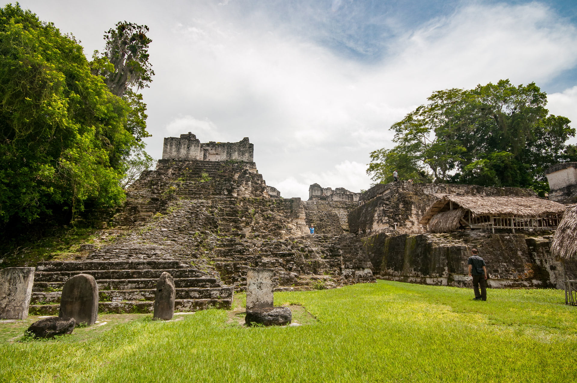 Tikal ruine guatemala maya