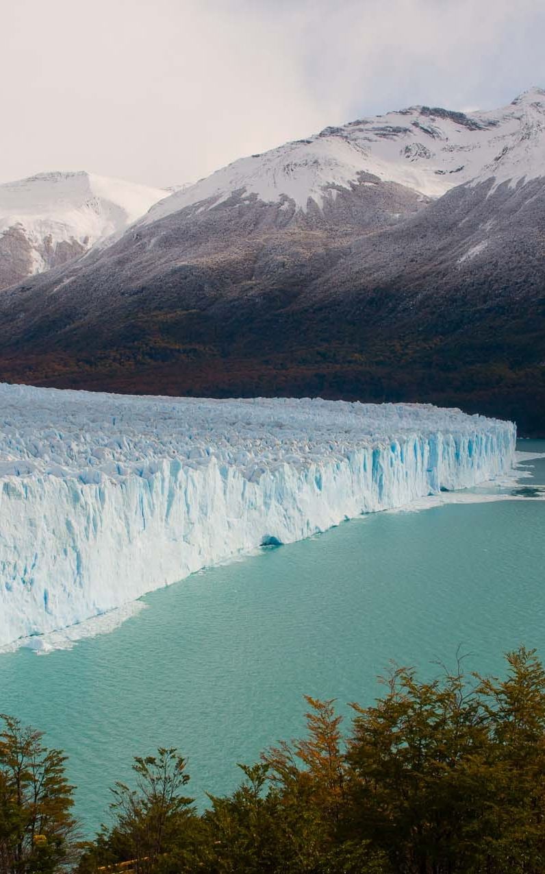 Perito moreno montagne lac patagonie