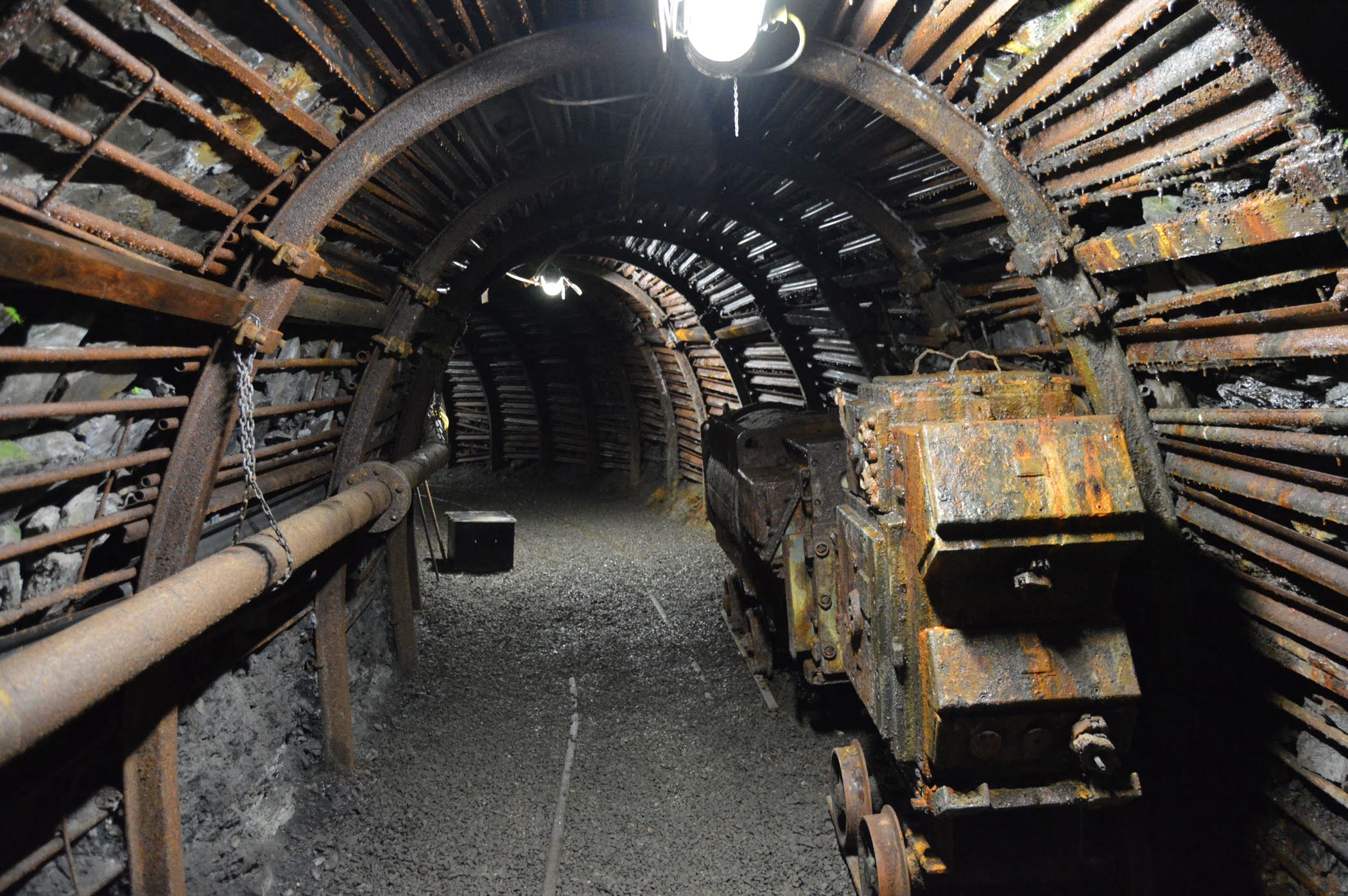 Gallerie de la mine de Blegny