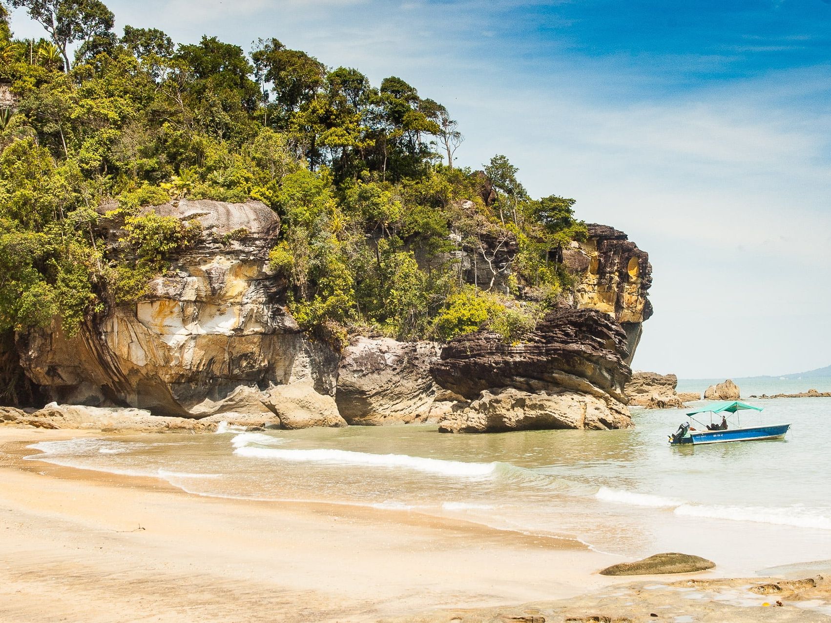 Parc national Bako en Malaisie sur l'île de Bornéo