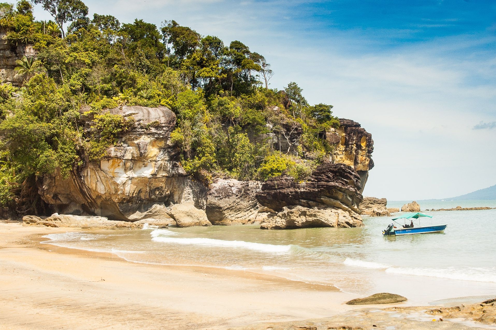 Parc national Bako en Malaisie sur l'île de Bornéo