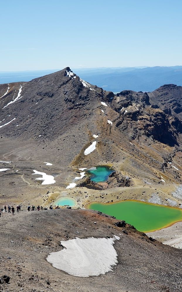 Parc de Tongariro en Nouvelle Zélande - Les plus beaux paysages et parcs naturels d'Océanie