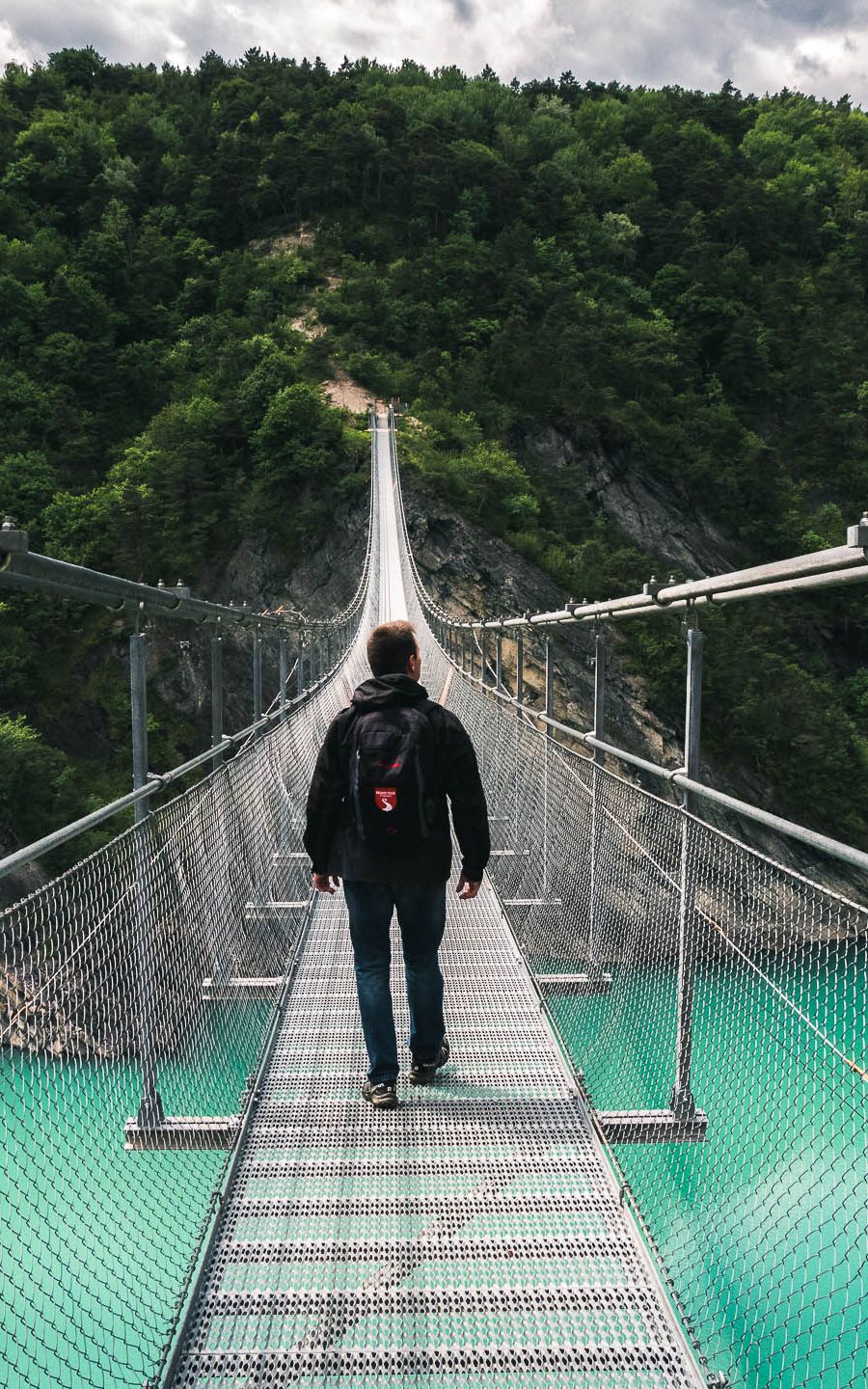 trieves passerelle lac monteynard