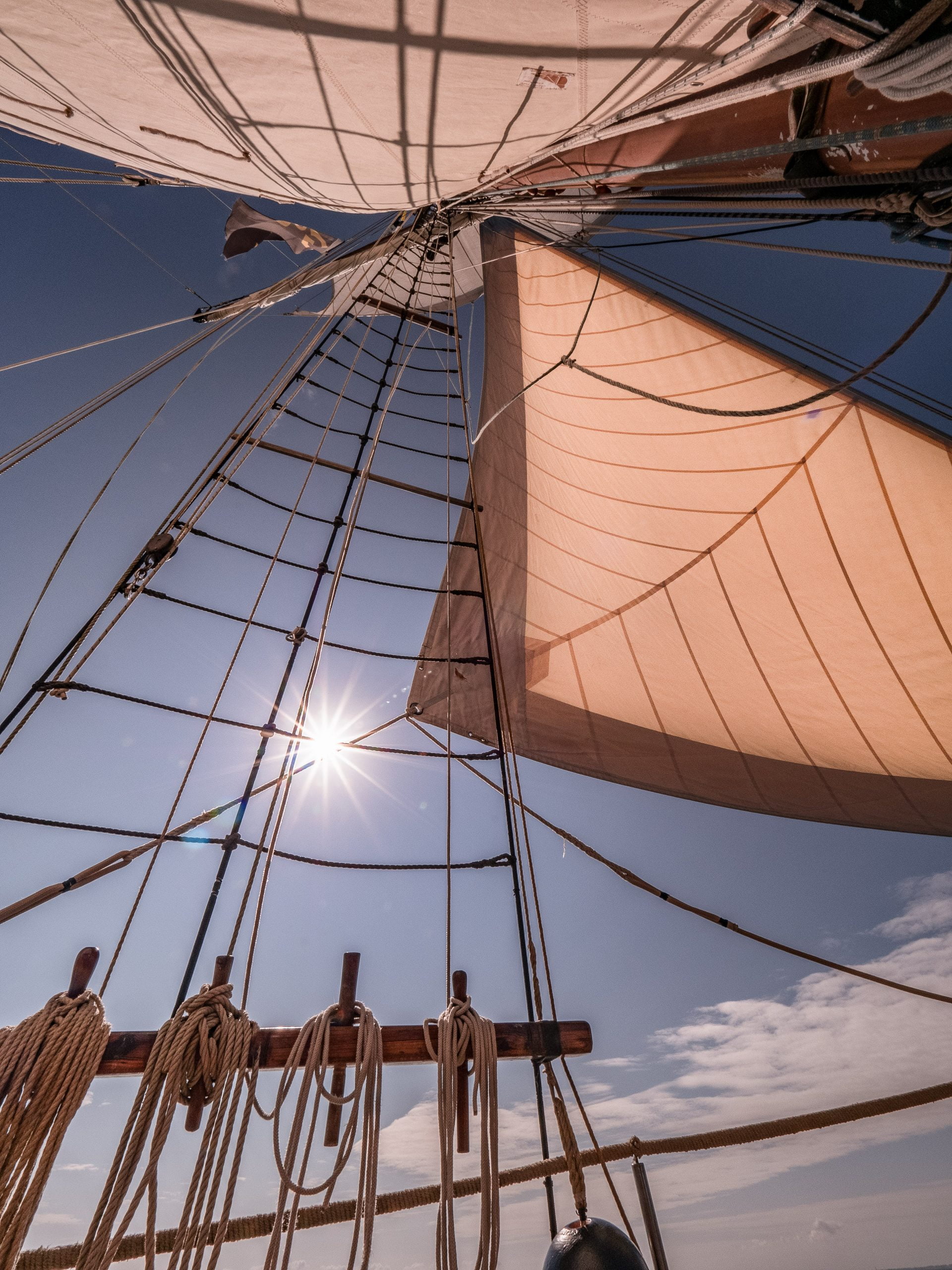 voiles vieux gréement