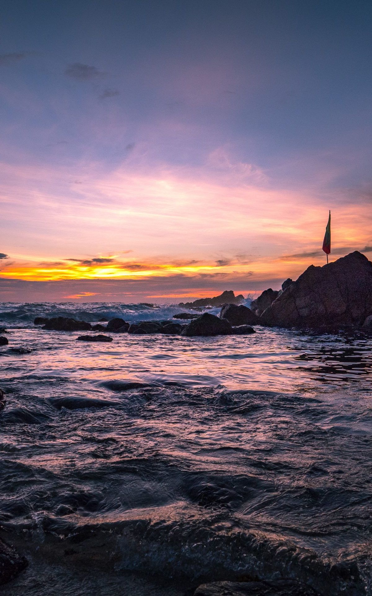 Mirissa secret beach sunset Sri lanka