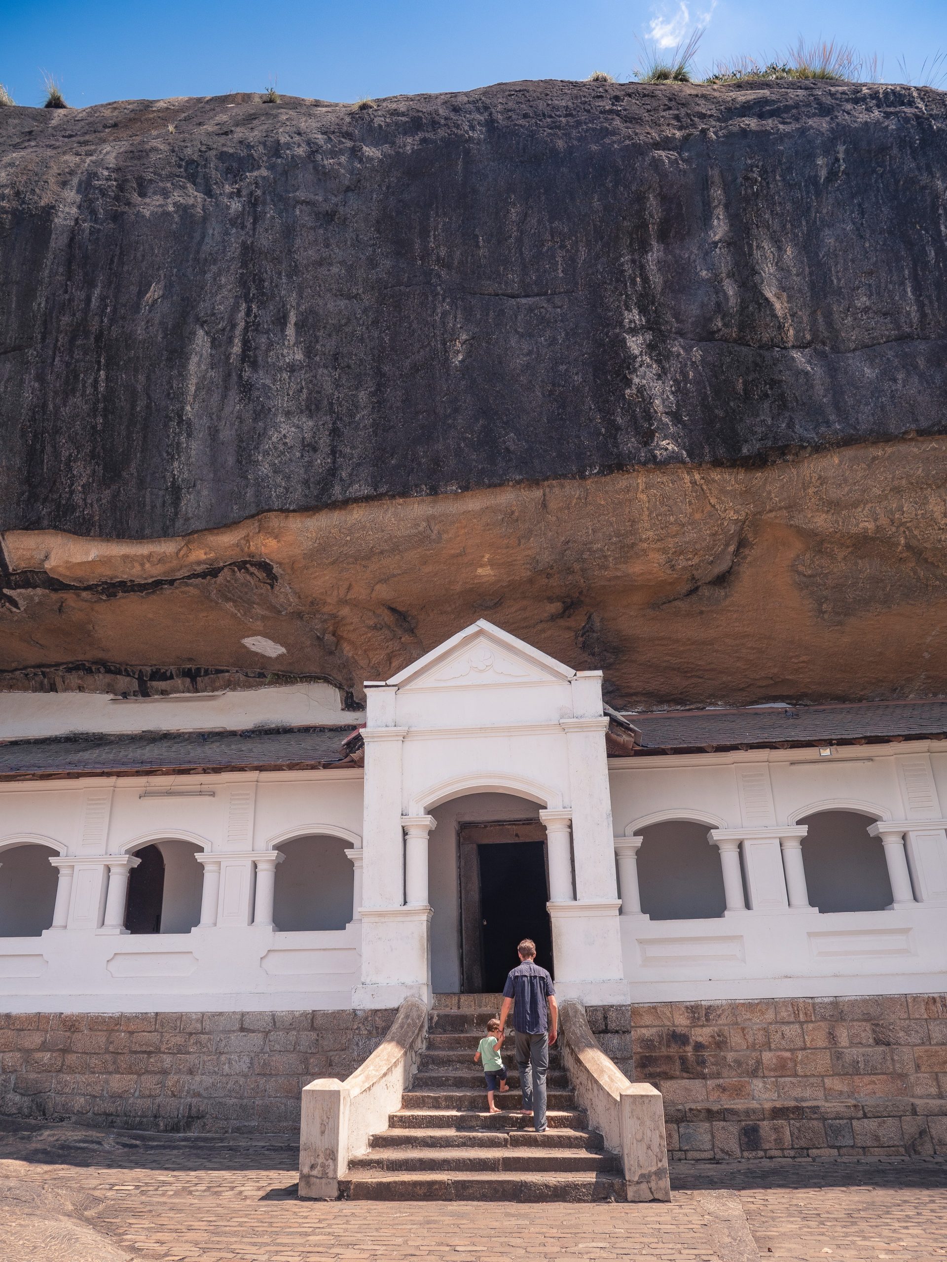Temple d'or de dambulla au Sri Lanka - grotte sacrée