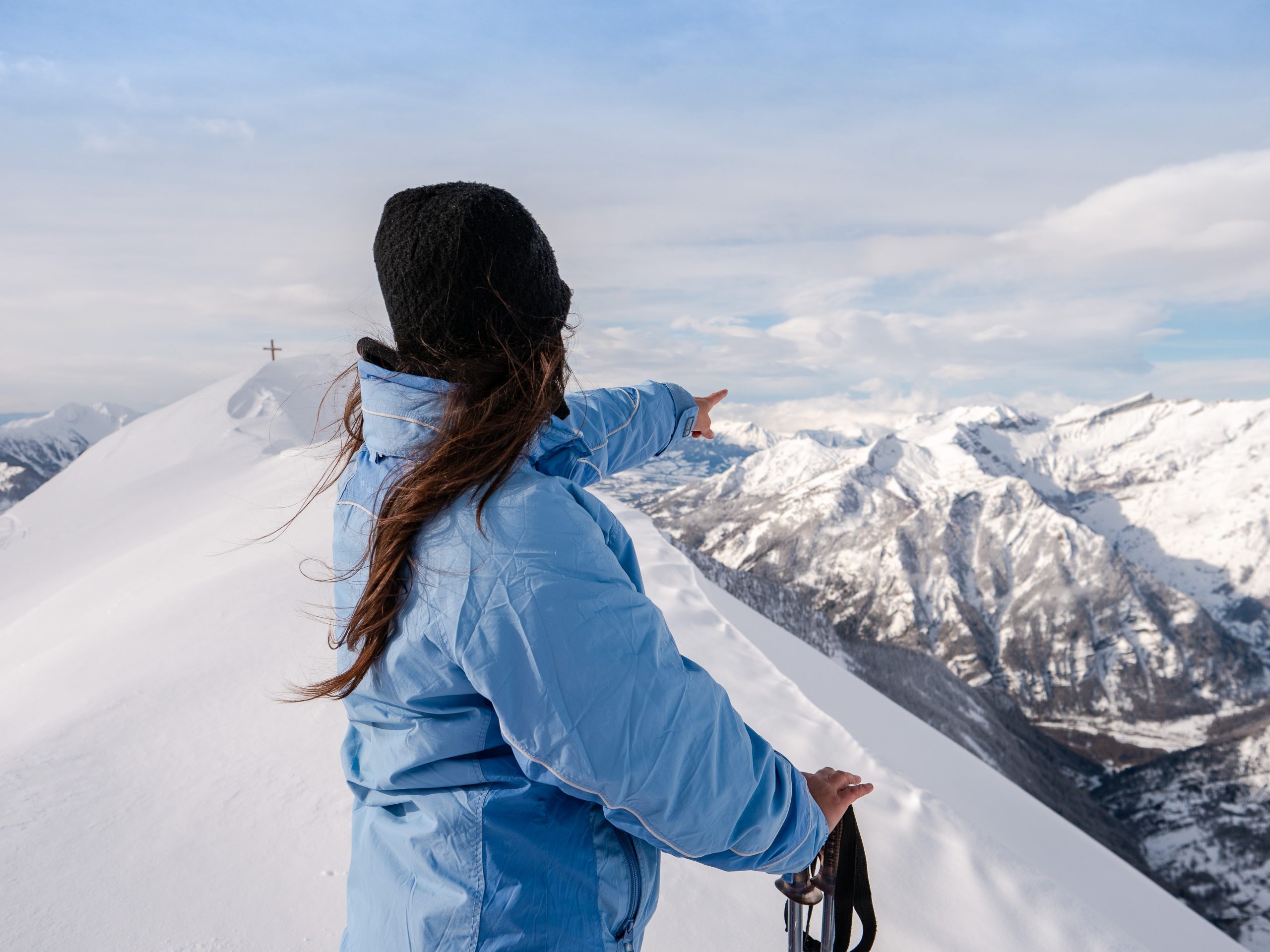 ski à orcières merlette 1850