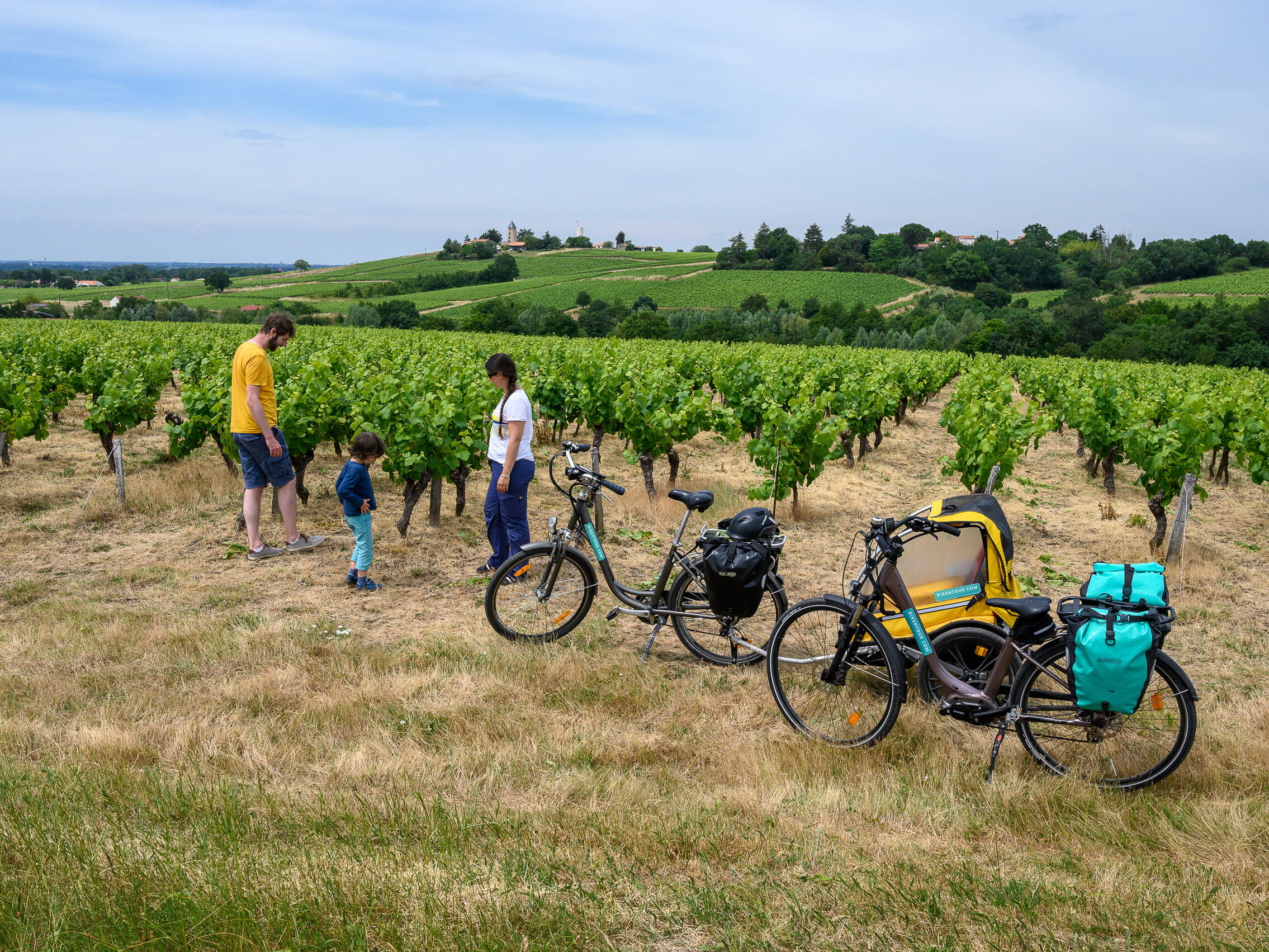 itinéraire vélo vignoble nantes