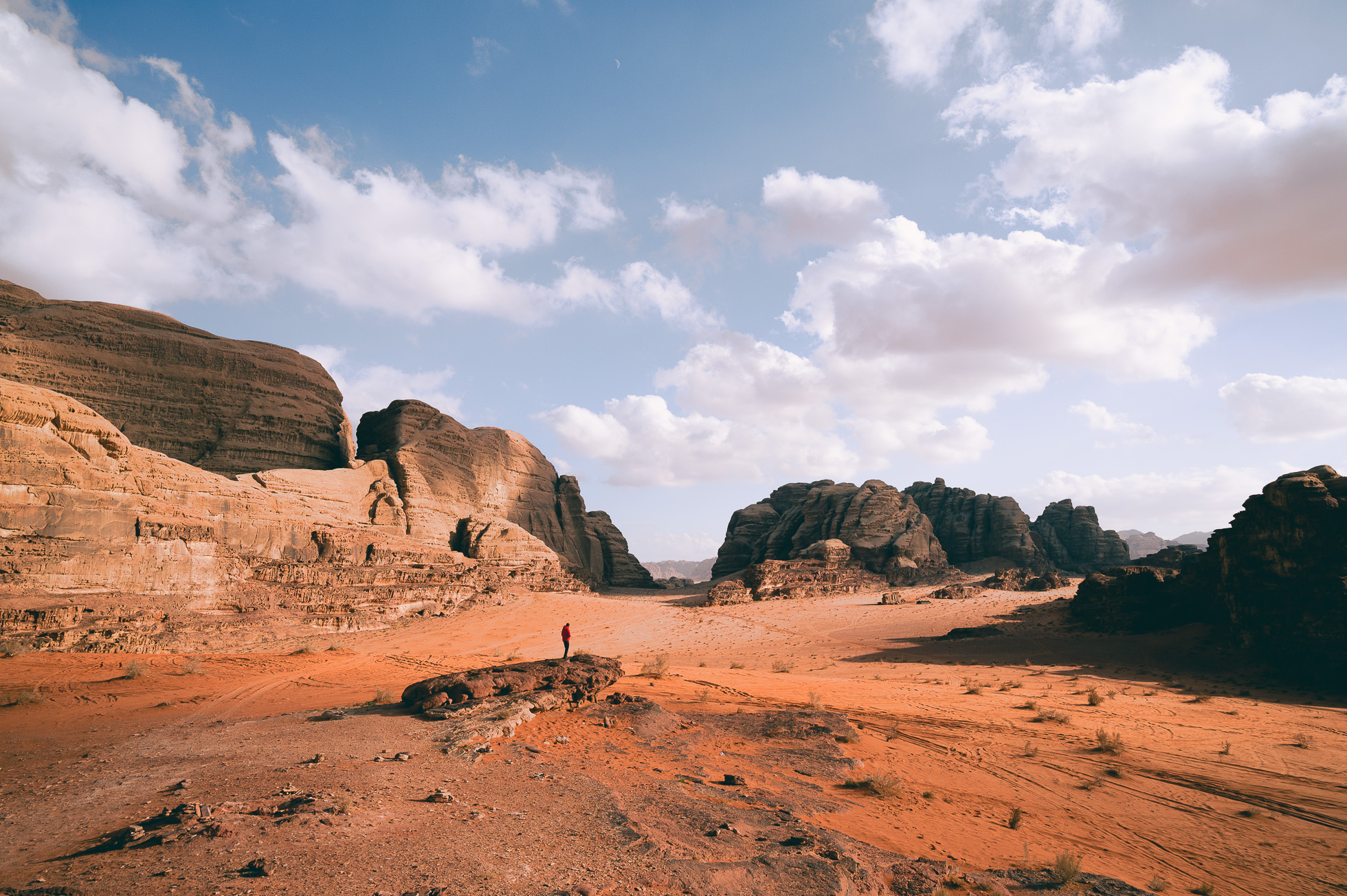 désert wadi rum jordanie