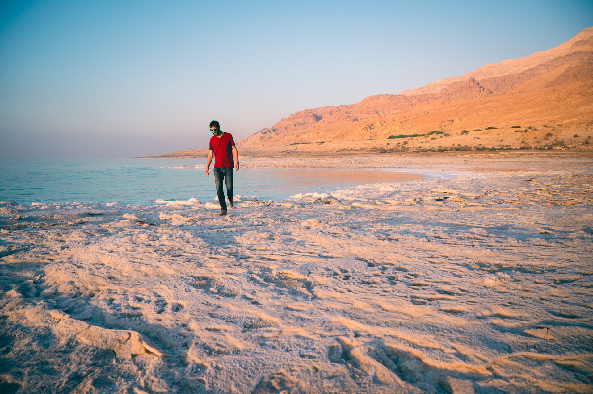 visiter la mer morte en jordanie
