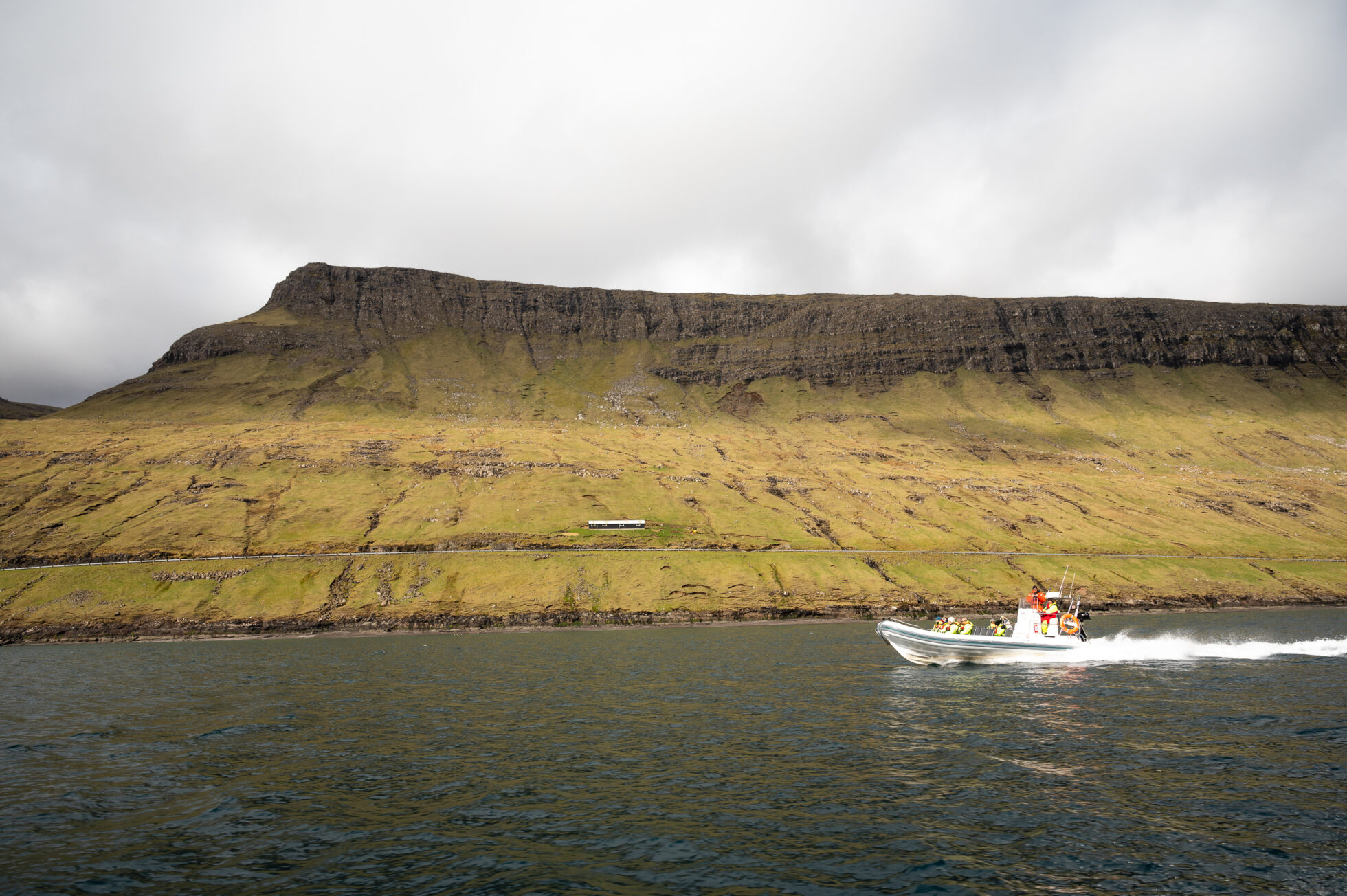 sortie bateau près de torshavn