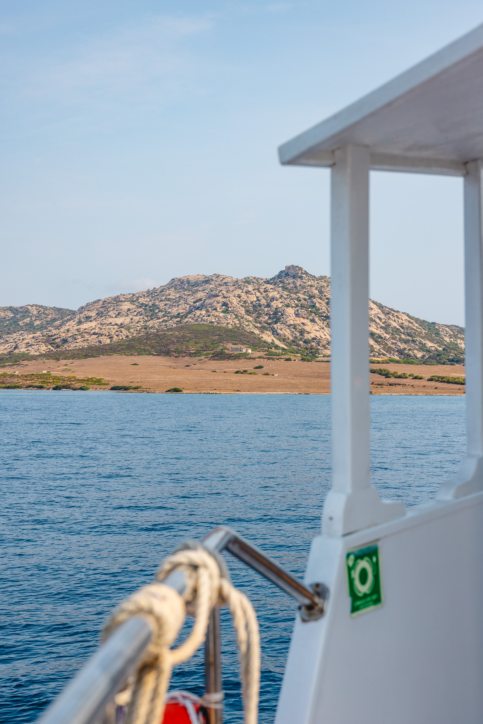 Visite du parc national de l'Asinara en Sardaigne, entre terre et mer 16 ferry stintino asinara