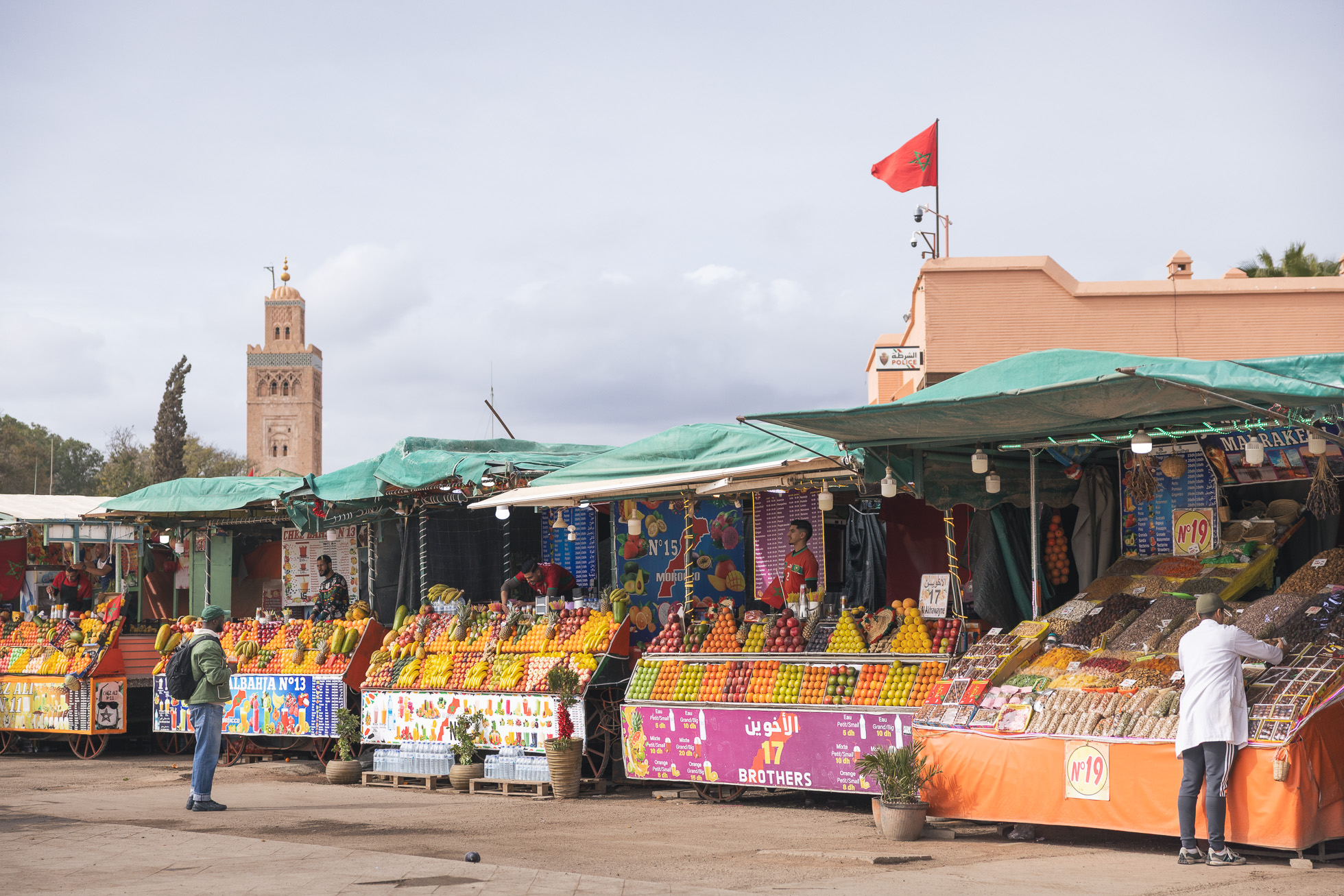 Que faire marrakech place Jemaa el Fna