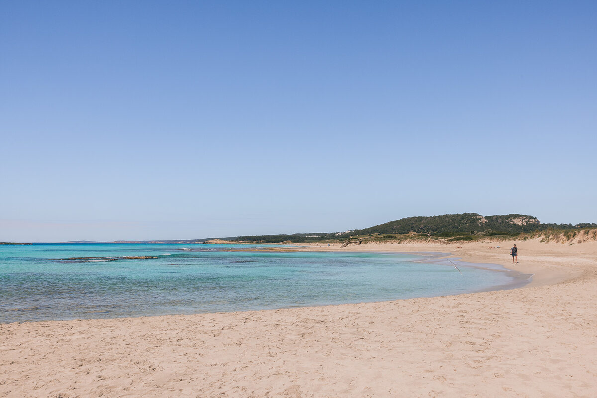 plage son bou minorque